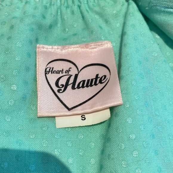 Heart of Haute Elizabeth Adjustable Strap Pin Up Vtg Inspired Dress Cotton SMALL - Picture 8 of 12